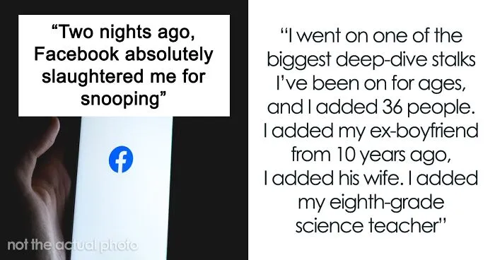 Woman Goes On A Deep-Dive Stalk On Facebook Not Knowing She's About To Be Exposed By A Glitch