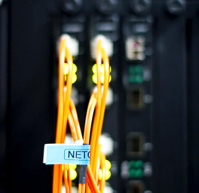 orange wires