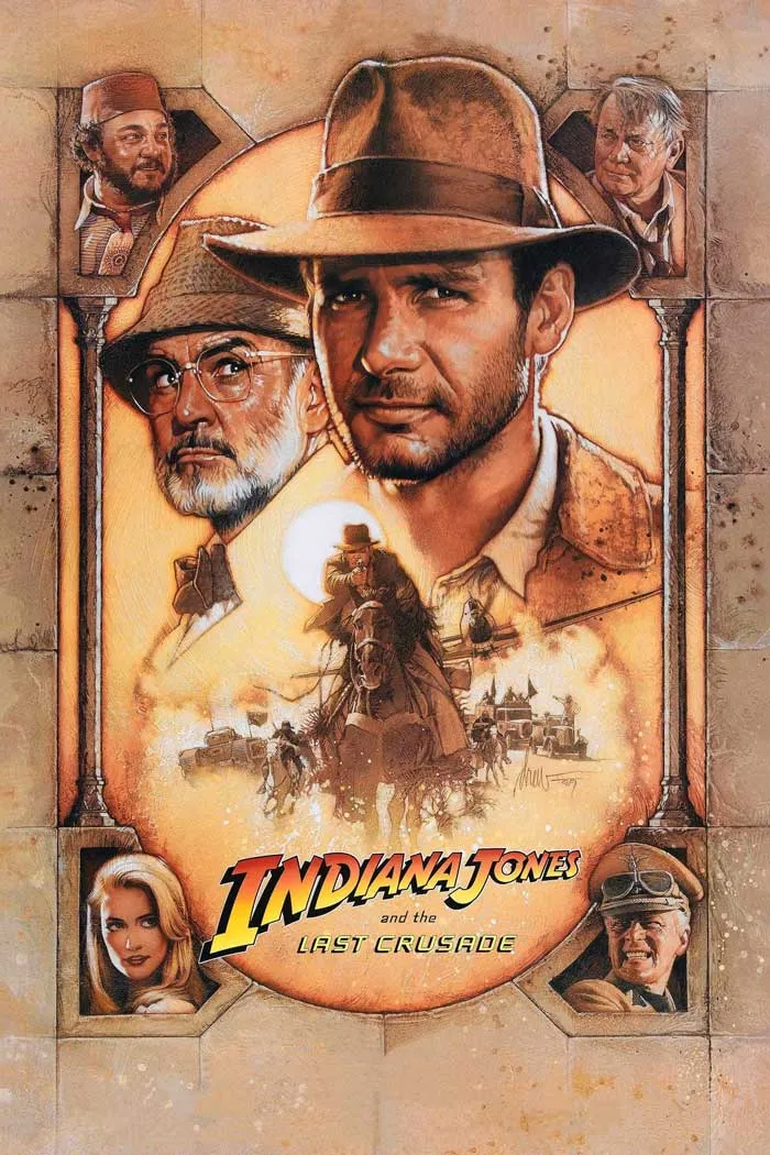 Indiana Jones And The Last Crusade movie poster 