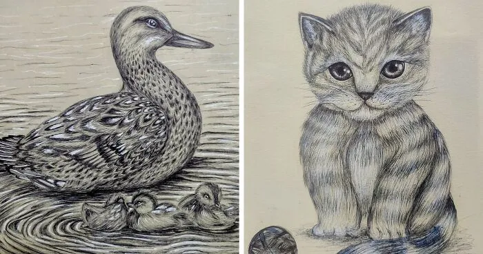 Amazing Pen Art By Sangeeta Cs (7 Pics)
