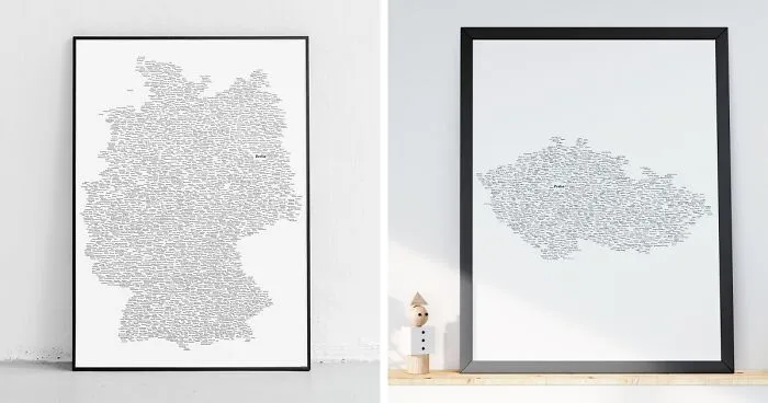 I Use AI Image-Generator To Create Maps Of Counties Built Of Their Cities