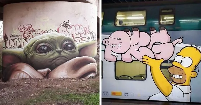 80 Pieces Of Creative Graffiti That People Found And Shared On The Internet