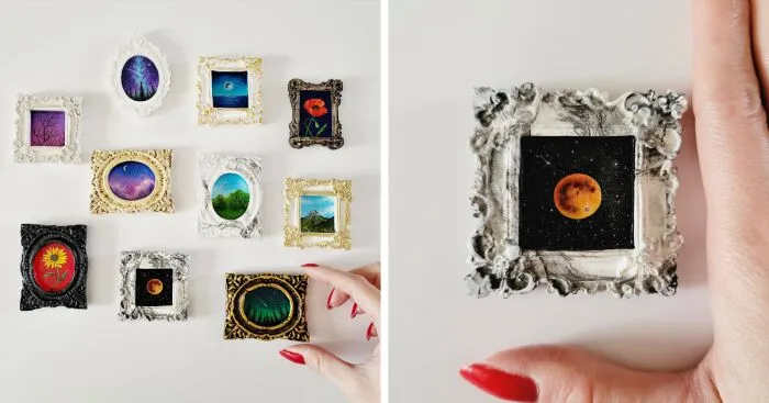 Small Delights: Discovering The Enchanting World Of Canadian Artist's Miniature Paintings