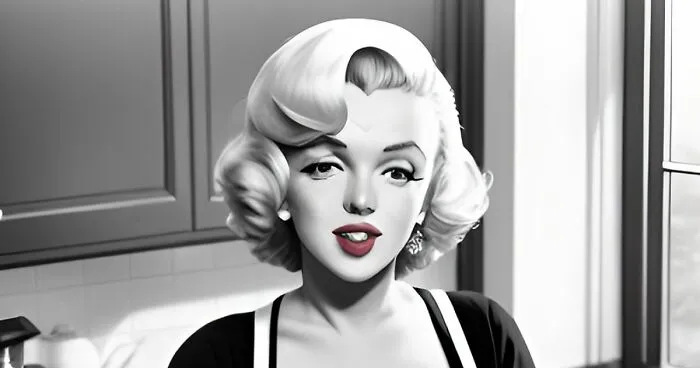If Marilyn Monroe Was A Homemaker (12 AI-Generated Pics)