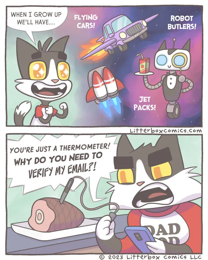 I’ve Been Drawing Relatable Comics On Parenting, And Here Are My Newest 33 Illustrations Of My Family Of Cats