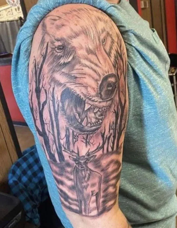 At First I Thought "Why Is It Always Wolves?" But Then. Oh, Deer