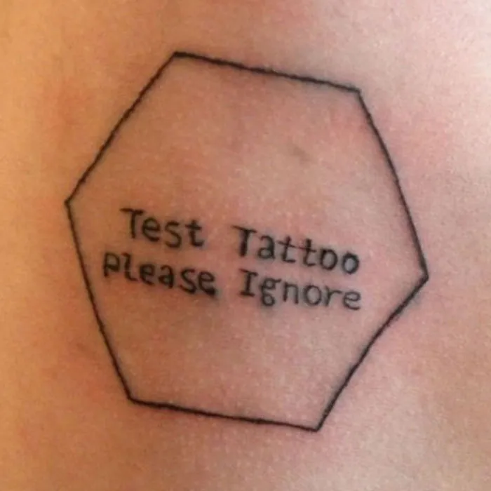 Test Tattoo, Please Ignore