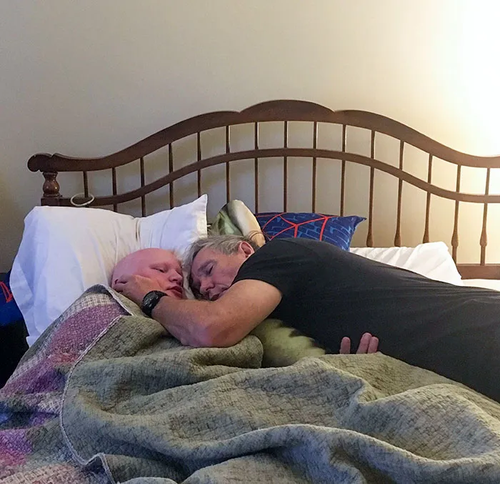 My Dad Had Passed Out After Taking Care Of My Sick Brother All Night
