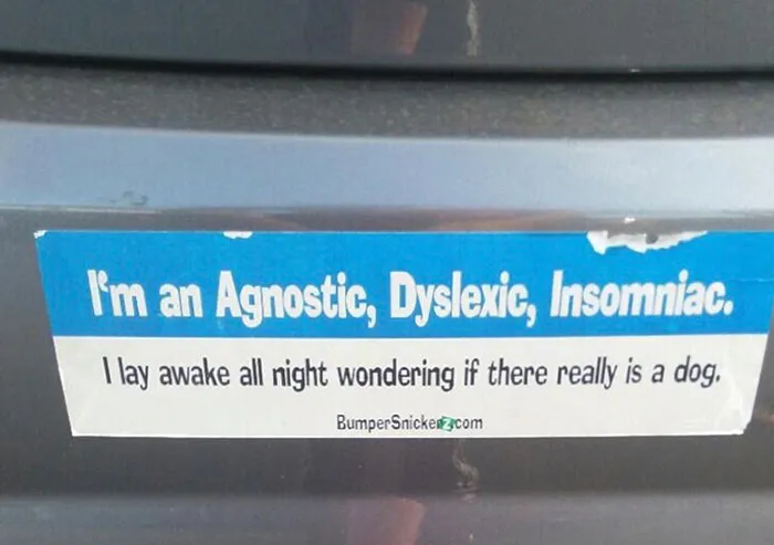 Quite Possibly My Favorite Bumper Sticker