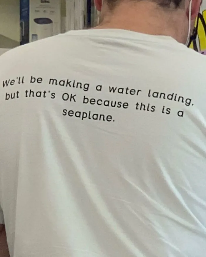 50 Questionable Yet Funny Shirts Spotted In Public, As Shared By The "Good Shirts" Instagram Account (New Pics)