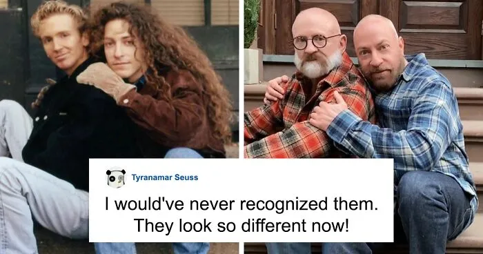 Gay Couple Recreates 30 Photos From The '80s And '90s, And The Internet Is Going Crazy