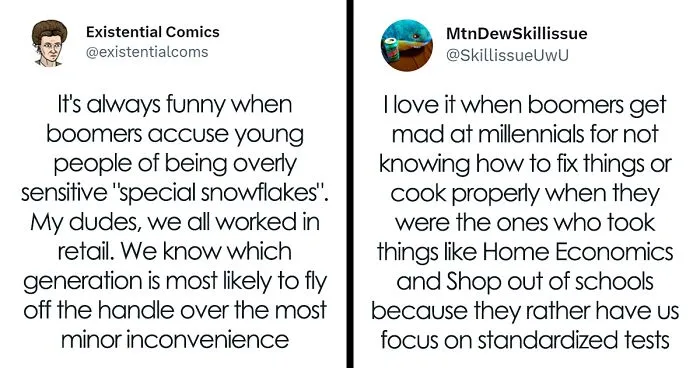 30 Tweets By Millennials And Gen Z Telling Boomers What They Really Think