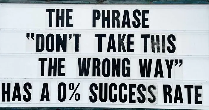 30 Of The Funniest Signs Posted By This Restaurant (New Pics)