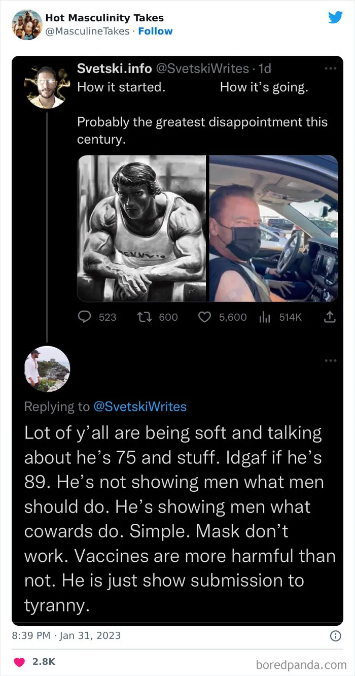 "Welcome to the Alpha Zone": 40 Absurdly Masculine Takes That Are So Bad, They Had To Be Shamed On This Twitter Page (New Posts)