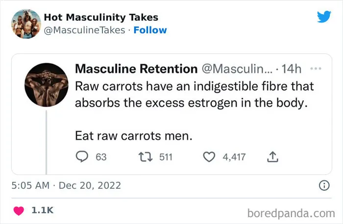 "Welcome to the Alpha Zone": 40 Absurdly Masculine Takes That Are So Bad, They Had To Be Shamed On This Twitter Page (New Posts)