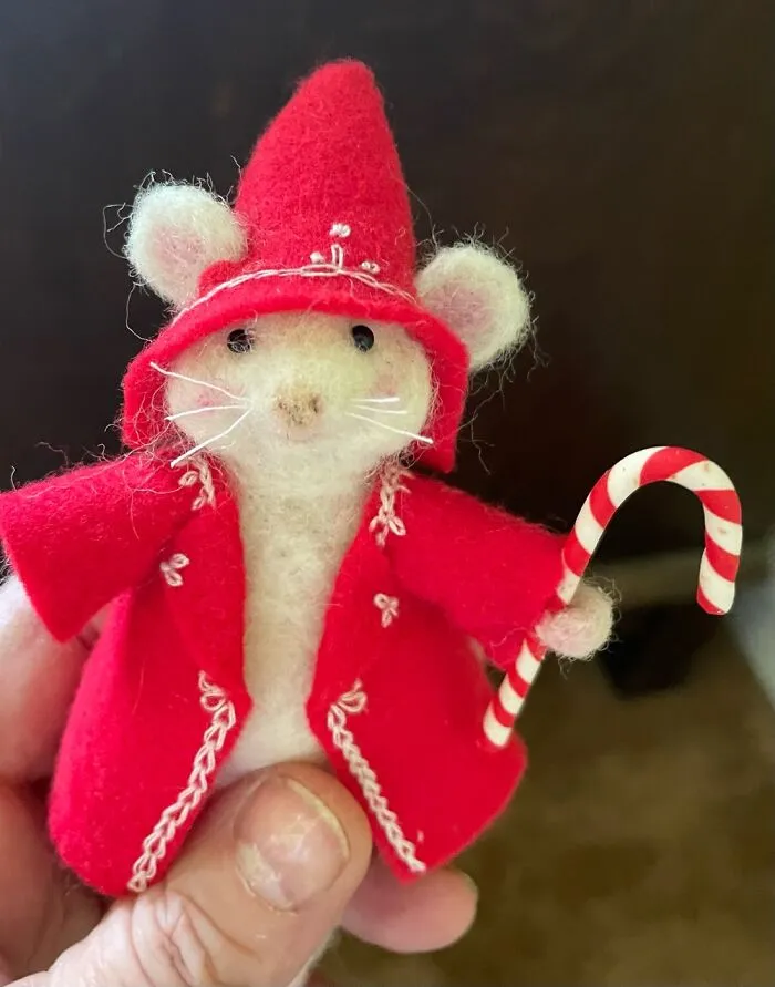 My First Attempt Of A Felted Animal