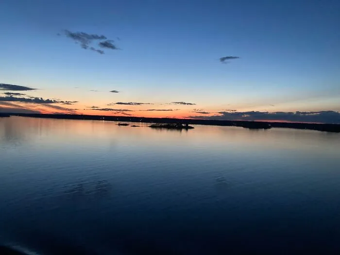 Looking Across The Baltic Sea To Finland