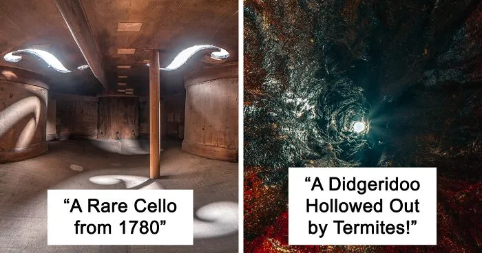 I Took Images Revealing The Hidden Beauty Lurking Inside Musical Instruments (21 Pics)
