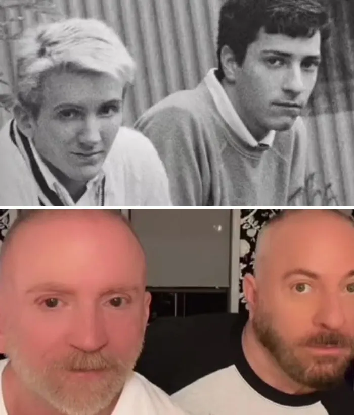 Una Pareja Recrea 30 De Sus Fotos 30 Años después