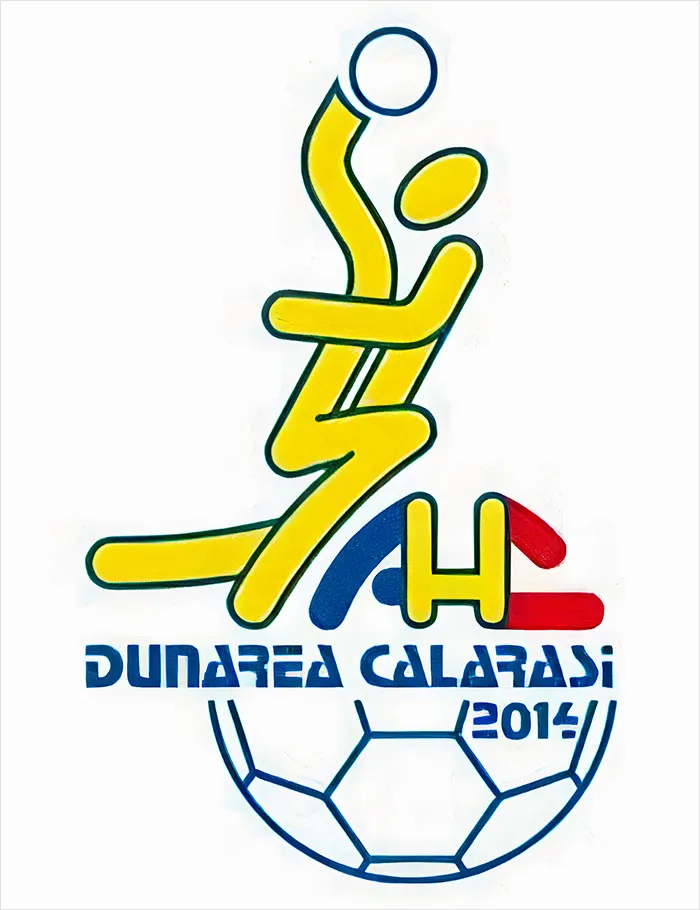 No lo piensen mucho, solo se trata de un logo para un club de handball