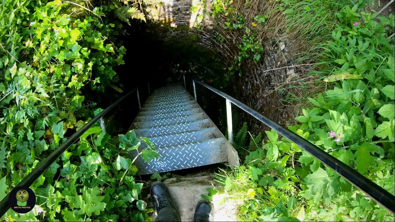 Exploring Old Bateman's Lead Mine Shaft