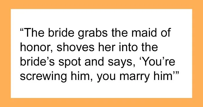 Objections At Weddings Actually Happen In Real Life, And Here Are 30 Stories That Folks In This Online Thread Shared