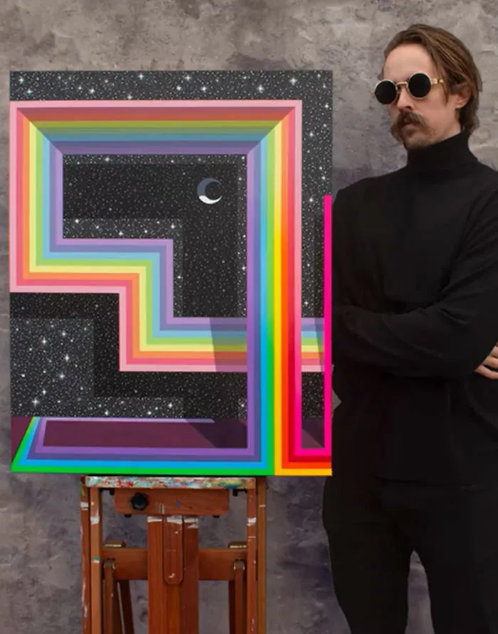 The Making Of My 3D Rainbow Painting