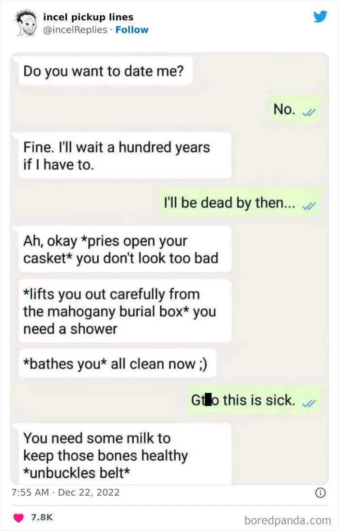 30 Times 'Nice Guys' Showed Their True Incel Nature As Soon As They Got Rejected, As Shared On This Twitter Page (New Pics)