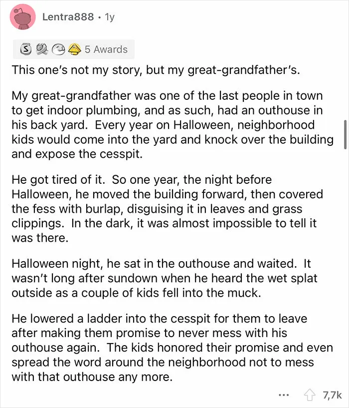 Revenge On A Rude Neighbor