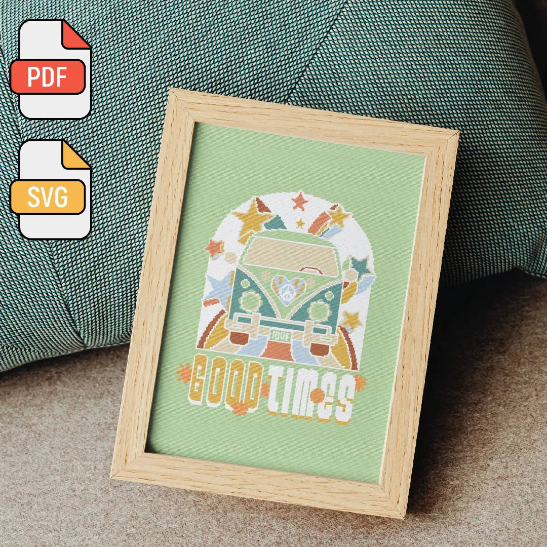 Look At The Cross Stitch I Made