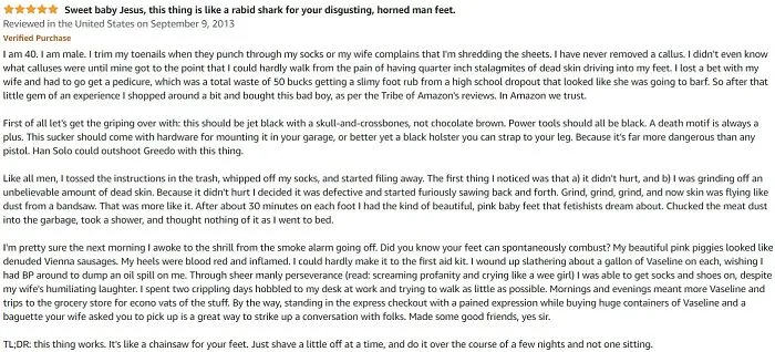 Review For A Foot Rasp