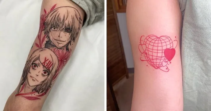 102 Red Ink Tattoo Ideas That Might Have You Booking A Patch Test