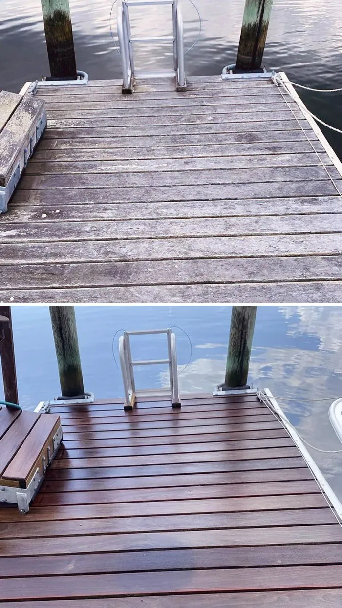 Bastante contento con la limpieza de este embarcadero