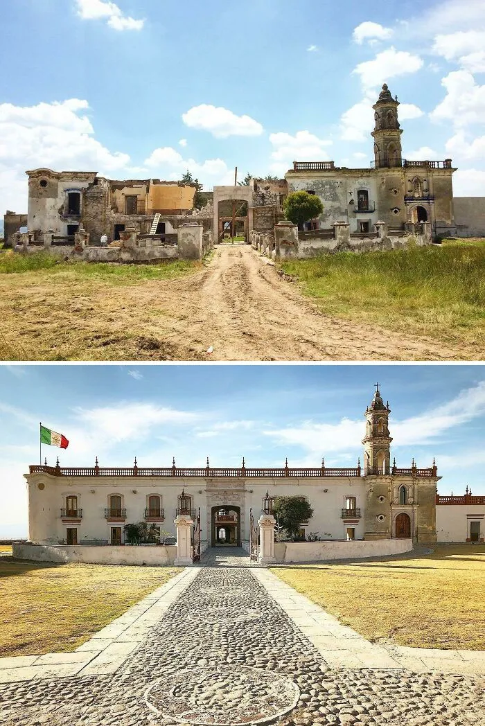 Hacienda Zotoluca, Built In 1710, Rebuilt In 2016