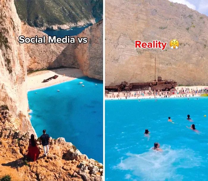 45 Destinos turísticos que no se ven tan hermosos como los muestran en redes sociales