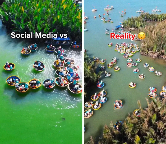 45 Destinos turísticos que no se ven tan hermosos como los muestran en redes sociales