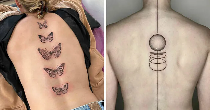 Elegant Spine Tattoo Ideas: Over 100 Designs For Men and Women