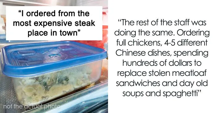 "Deal With It": Employees Outsmart Entitled Doctor Who Kept Eating Everyone's Homemade Lunches