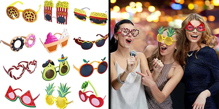 Party fruit glasses 