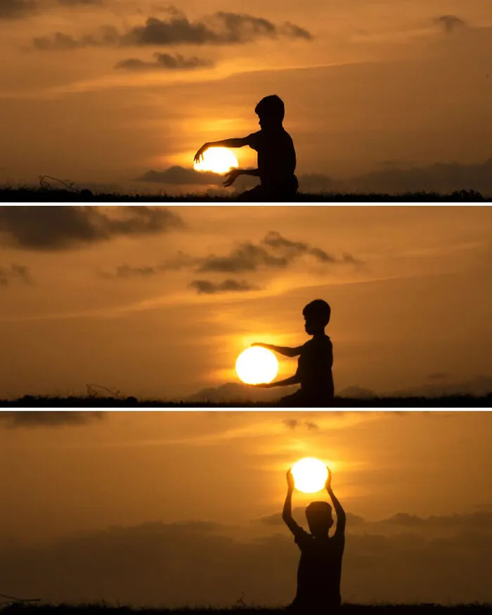 My 27 Images Of People's Silhouettes Captured During Sunset (New Pics)