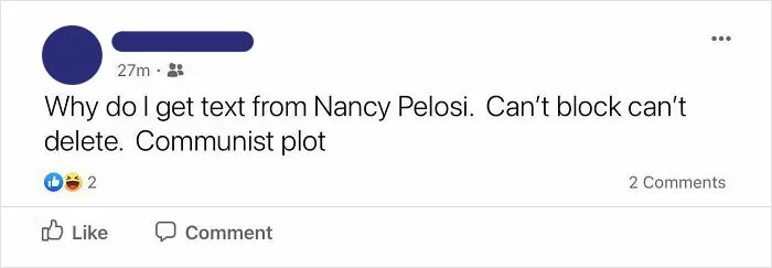 Nancy Pelosi Hacked My Phone With Communism