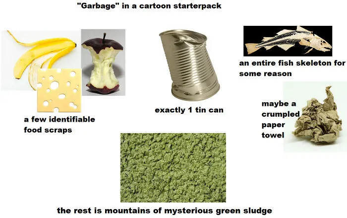 Garbage In Cartoons Starterpack