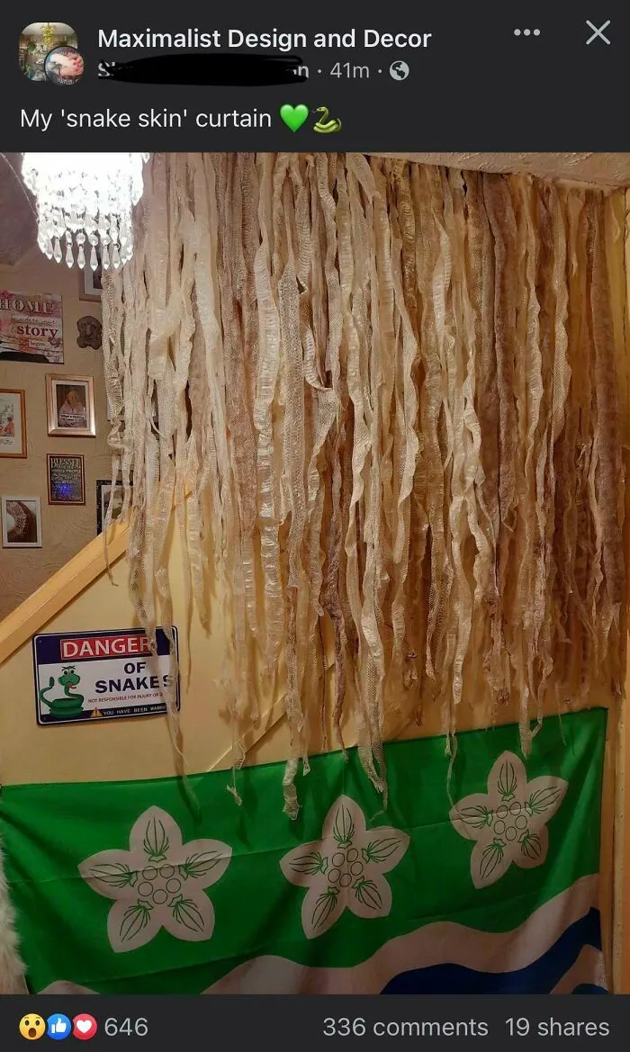 This ‘Snake Skin’ Curtain