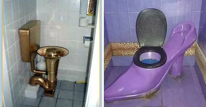 The Toilets That Await You In Purgatory