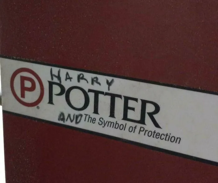 A Picture Of Some Mild Vandalism, By Yours Truly