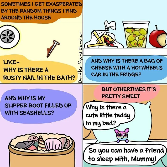 Australian Mom Makes These Hilariously Relatable Comics About Everyday Life, And Here Are 30 Of The Newest Ones