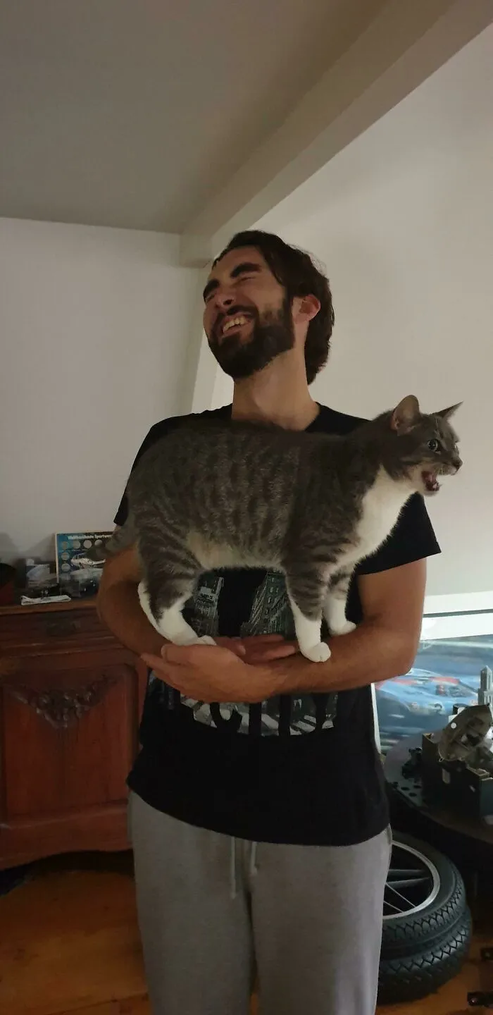 My Cat Loves Yelling, It Never Stops. BF Is Getting Used To It, I Can Tell!