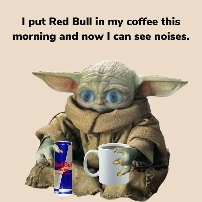Red Bull in Coffee for Extra Energy