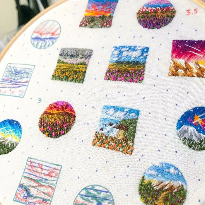 Tiny Landscapes In Progress