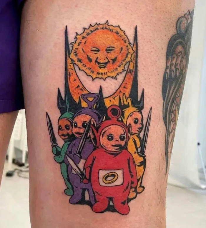 Teletubbies x El señor de los anillos